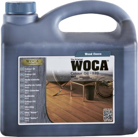 WOCA Colour Oil Black 2.5L