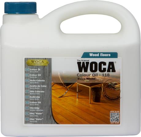 WOCA Colour Oil Extra White 2.5L