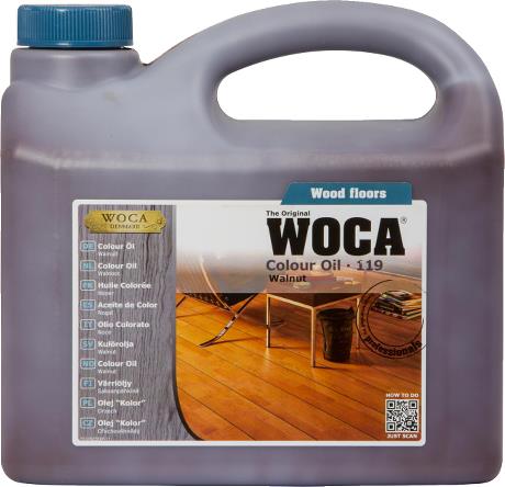 WOCA Colour Oil Walnut 2.5L