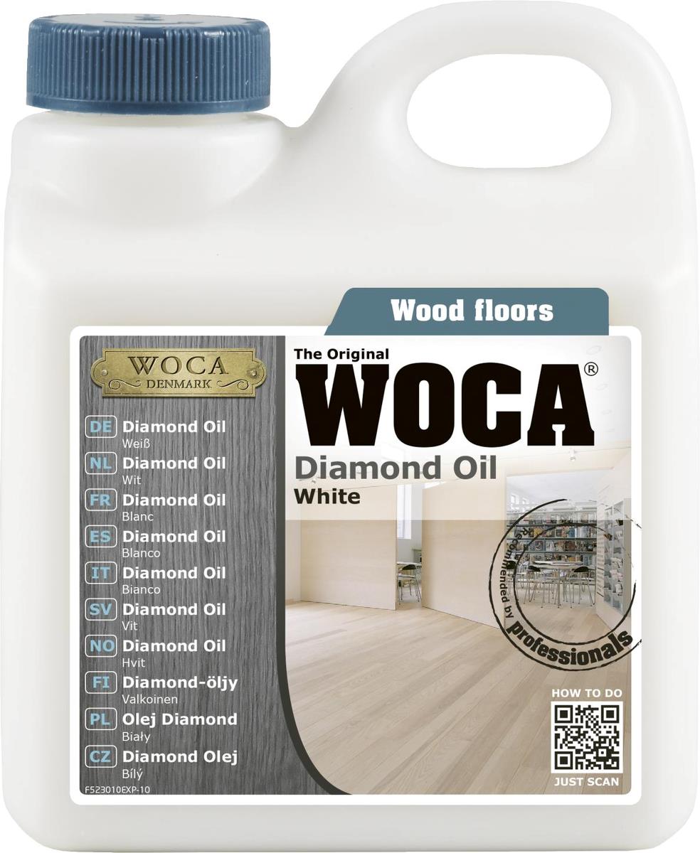 WOCA Diamond Oil Extra White 1L