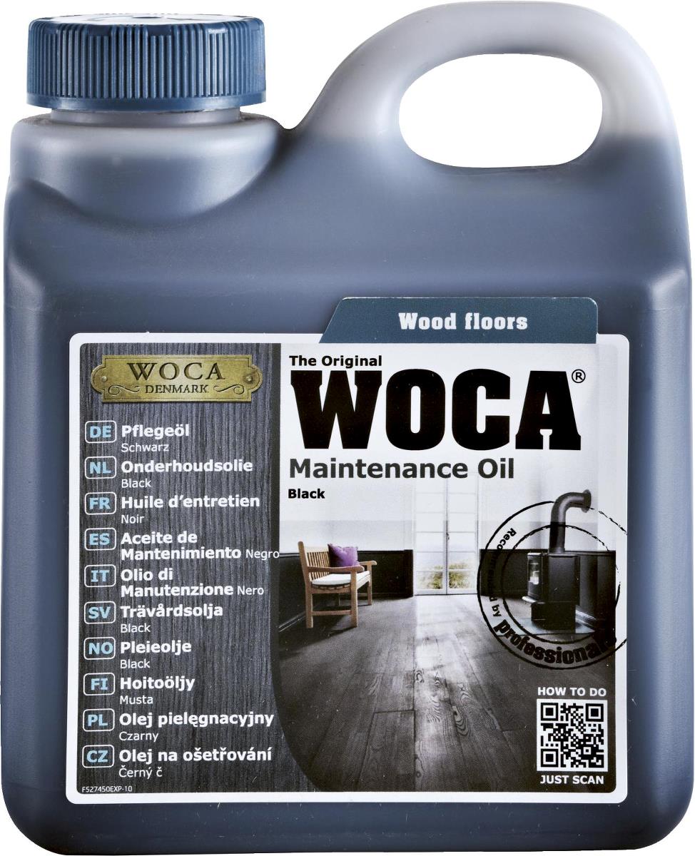 WOCA Maintenance Oil Black 1L