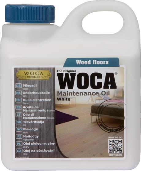 WOCA Maintenance Oil White 1L