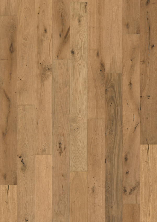 Kahrs 190mm Natural Oak Brushed and Lacquered Engineered Flooring