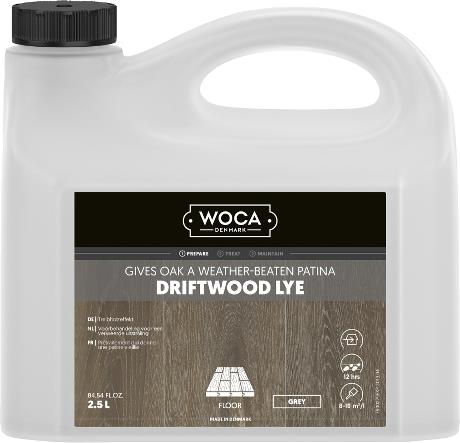 WOCA Driftwood Lye Grey 2.5L