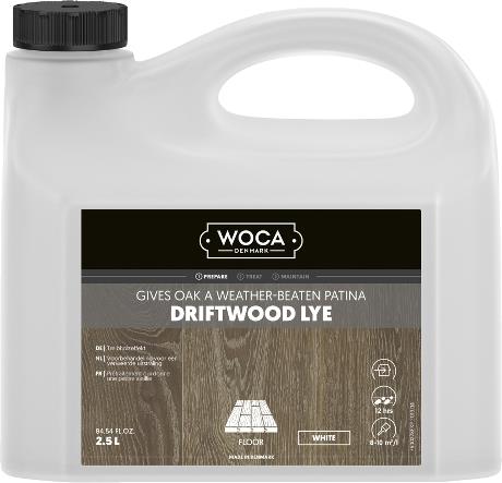 WOCA Driftwood Lye White 2.5L