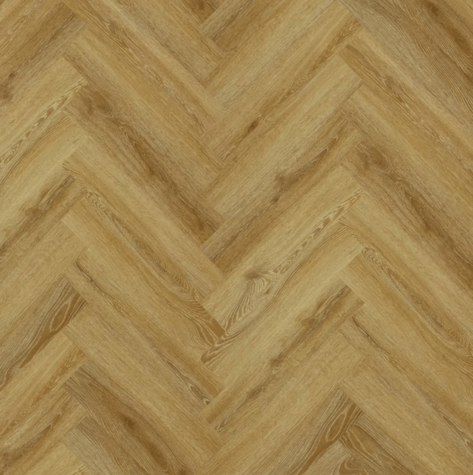 Herringbone Golden Oak LVT - Lux