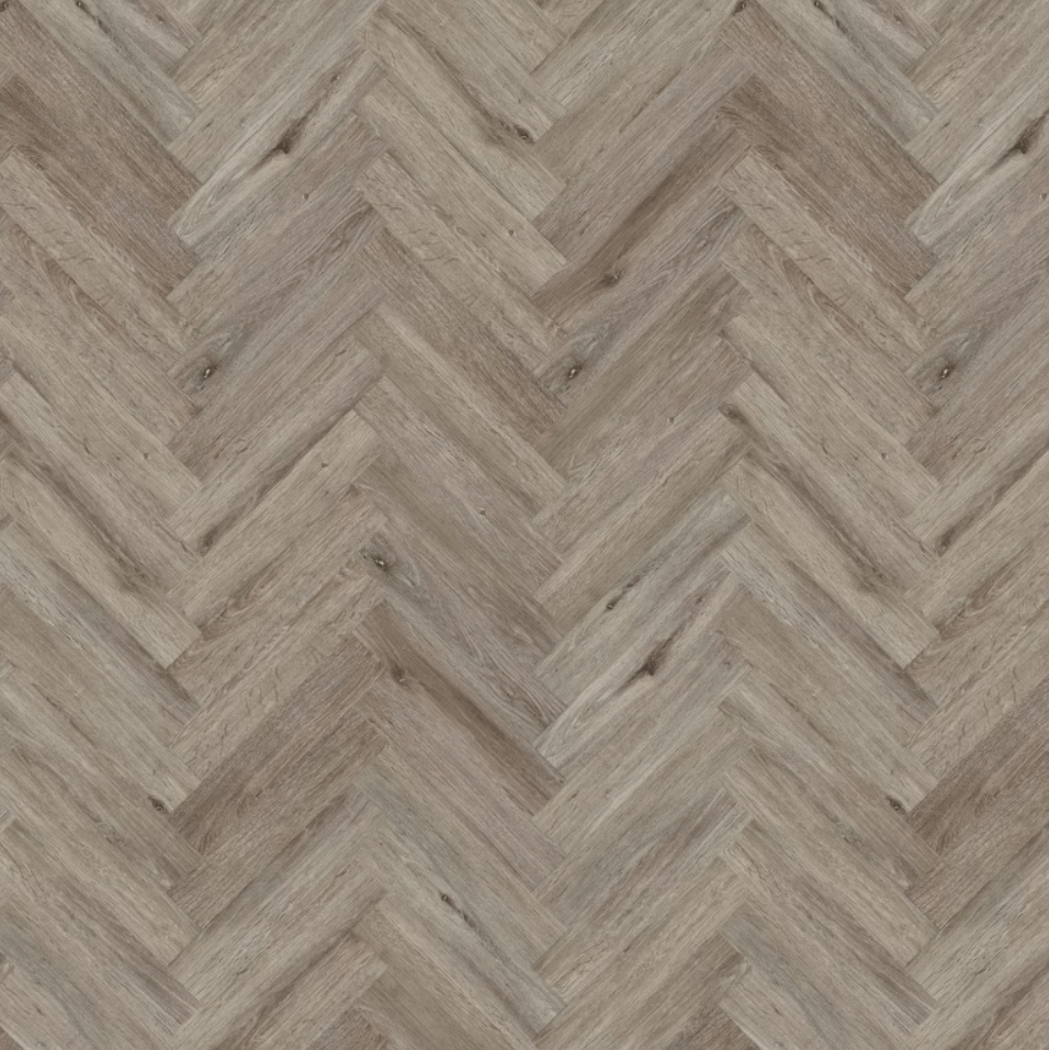 Herringbone Toasted Hazel LVT - 
