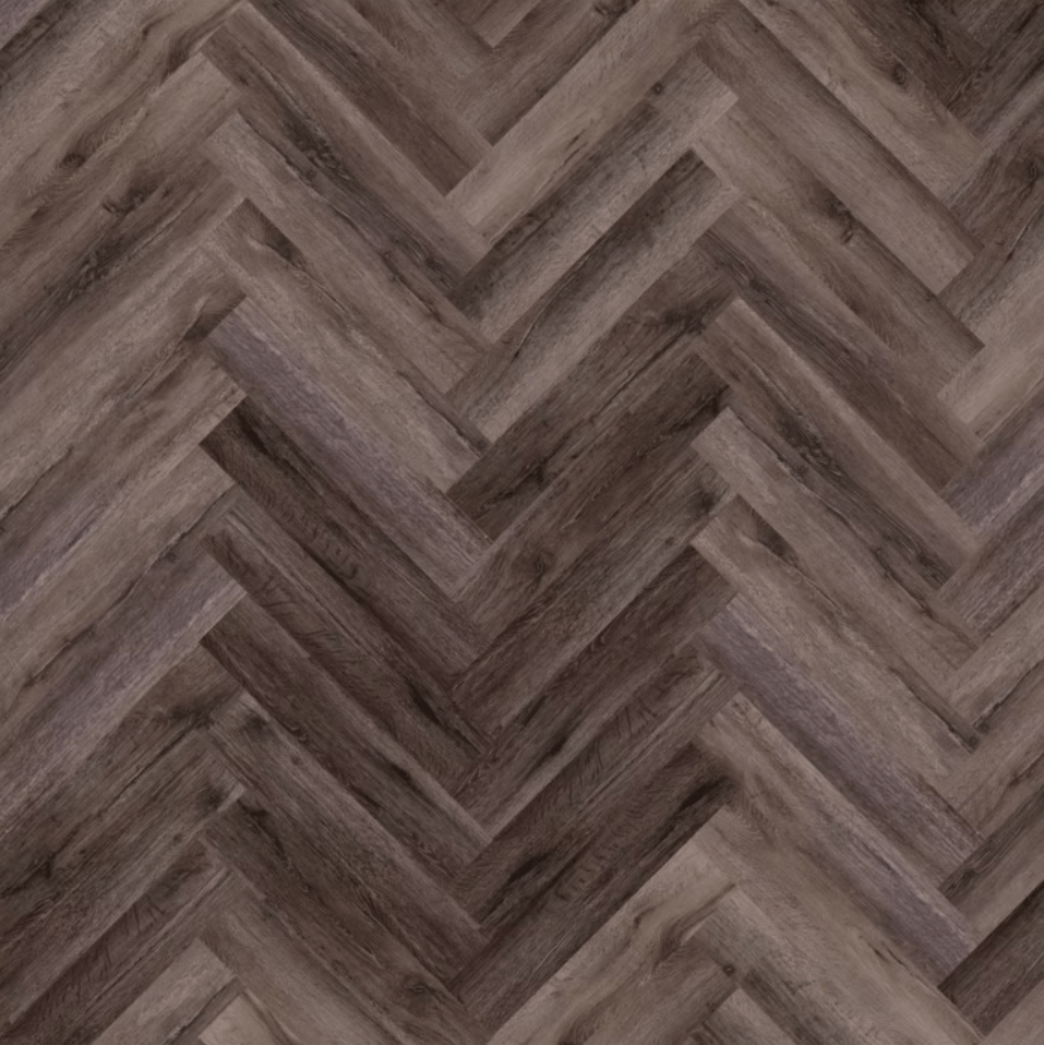 Herringbone Antique Walnut LVT -