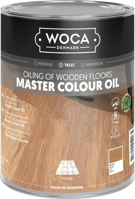 WOCA Master Colour Oil White 1L