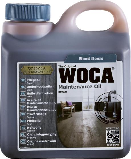 WOCA Maintenance Oil Brown 1L
